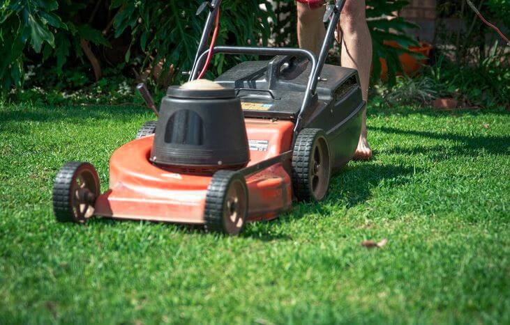 Using a lawn mower with a pacemaker