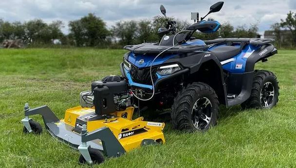 ATV-style lawn mower