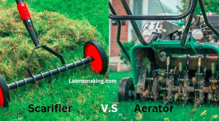 Scarifier vs. aerator for lawn care